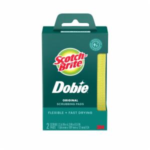 Scotch-Brite Dobie Original Pad 722-6, 2 each/pack, 6 packs/case image Scotch-Brite Dobie Original Pad 722-6, 2 each/pack, 6 packs/caseimage
