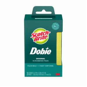 Scotch-Brite Dobie Original Cleaning Pad 723-2F, 3 each/pack, 8 packs/caseimage