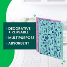 Scotch-Brite® Printed Sponge Cloth - Prodcut Anatomy