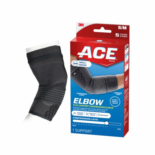 ACE Brand Flex Comfort Compression Elbow Sleeve 208706