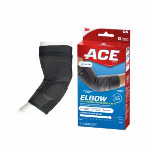 ACE Brand Flex Comfort Compression Elbow Sleeve 208711, One Sizeimage