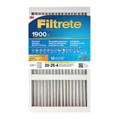 Filtrete MPR 1900 Deep Pleat Premium Allergen, Bacteria & Virus Air Filter