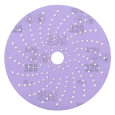 A 3M Hookit Abrasive Disc 337U, 150 mm, Multihole, P320
