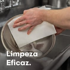 Limpeza eficaz.
