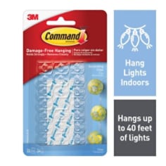 Command™ Clear Decorating Clips