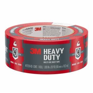 3M™ Duct Tape Red 2120-RD, 1.88 in x 20 yd (48 mm x 18.2 m), 16 rls/cvimage