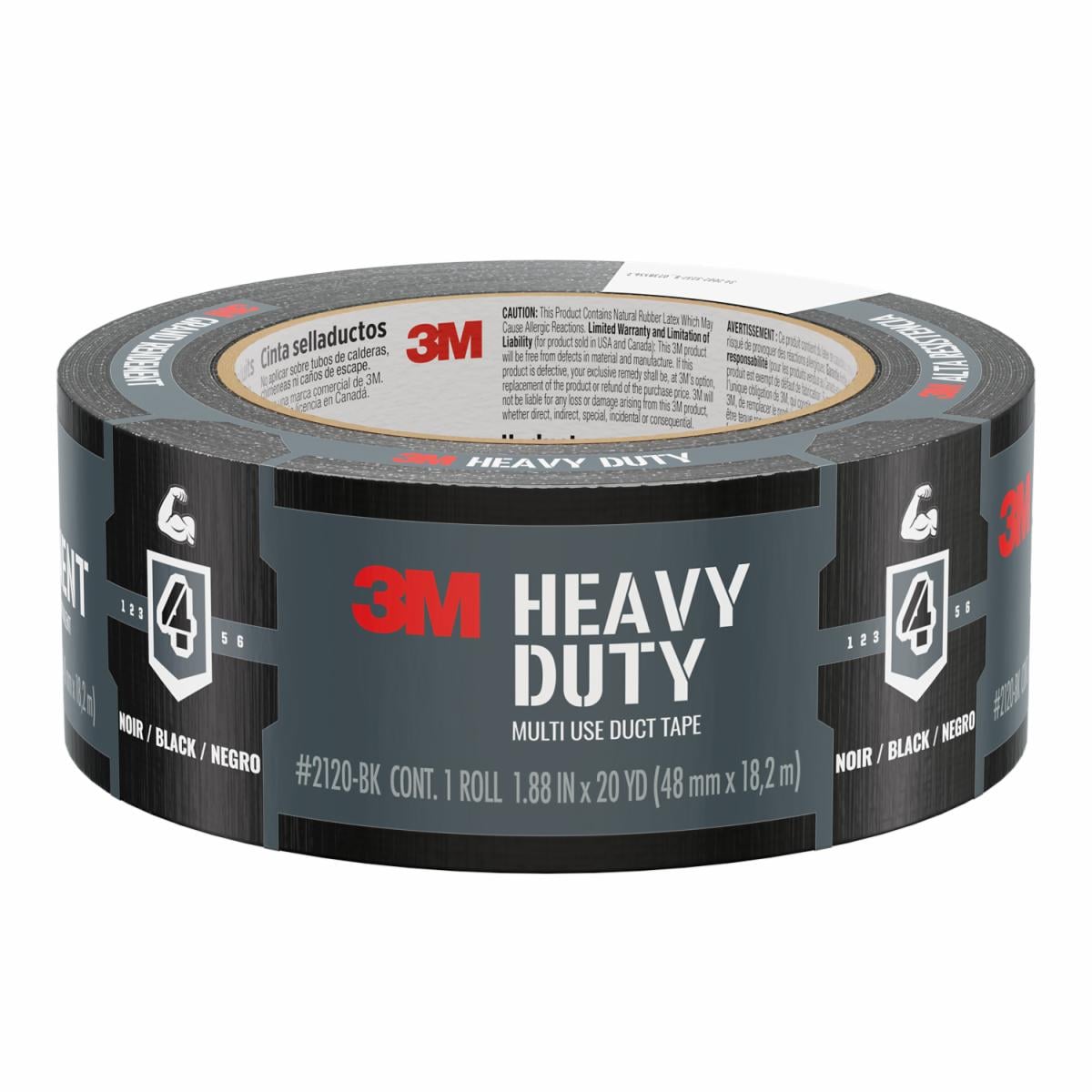 ™ Heavy Duty Duct Tape Black 2120-BK