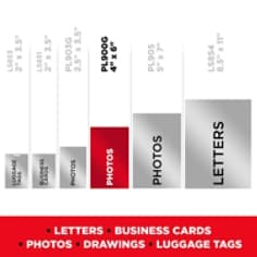 PL900G-SR Scotch ™ Self-Sealing Laminating Pouches 4.3 in x 6.3 in Gloss Finish