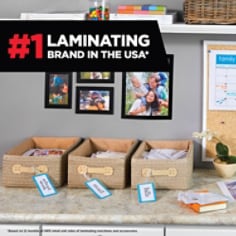 Scotch™ Self-Sealing Laminating Pouches LS853-5G Bag Tags