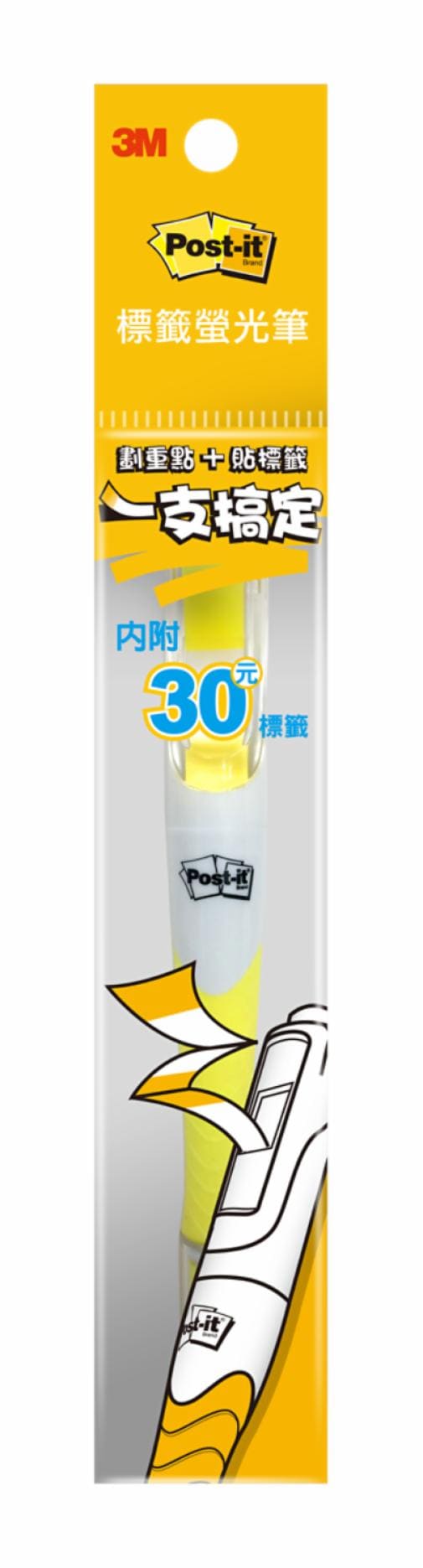 3M Post-it 利貼 可再貼標籤螢光筆 689YN