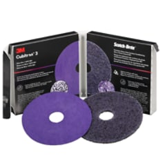 3M™ Stainless Steel & Aluminum Weld Removal Trial Pack, includes 1187C 60+ & HD-DH 60+ XXCRS, 4-1/2 in x 7/8 in