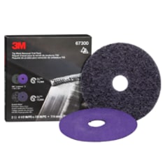 A 3M Stainless Steel & Aluminum Weld Removal Trial Pack, includes 1187C 60+ & HD-DH 60+ XXCRS, 4-1/2 in x 7/8 in