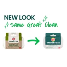 Scotch-Brite® Greener Clean™ Scrub + Wipe 92773-2-SW - B+ New Look