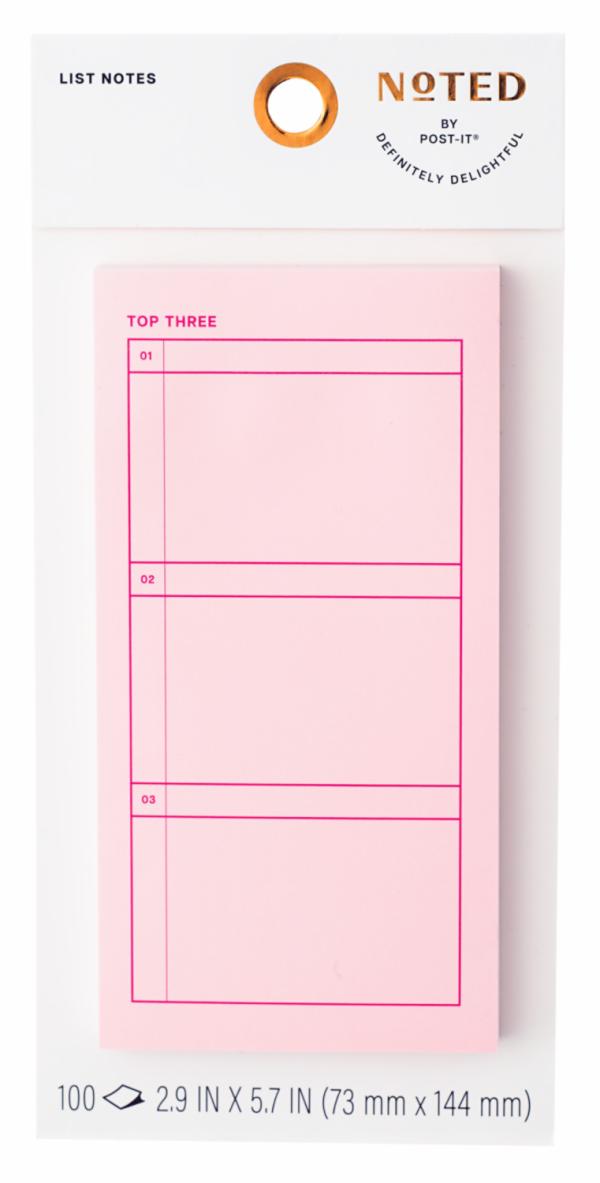 Post-it Noted List Notes NTD11-36-1