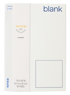 Product image of a color notebook