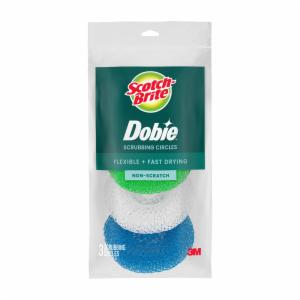 Scotch-Brite Scrubbing Circles 215-FW, 3 each/pack, 12 packs/case image Scotch-Brite Scrubbing Circles 215-FW, 3 each/pack, 12 packs/caseimage