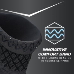 ACE™ Flex Comfort Compression Sleeve Ankle 208704, 208705, 208710 B+ Product Anatomy,  enhanced content