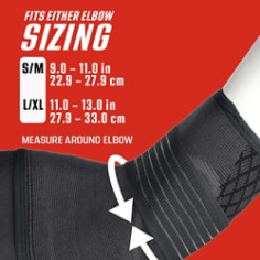 ACE™ Flex Comfort Compression Sleeve Elbow 208706, 208707, 208711 B+ Product Feature 1,  enhanced content