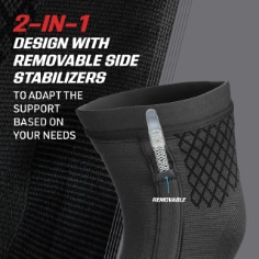 ACE™ Flex Comfort Compression Sleeve 208700, 208701, 208702 B+ Product Benefit 1,  enhanced content
