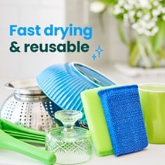 Scotch Brite® Blooms All Purpose Cleaning Pad - Reusable