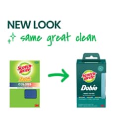 Scotch-Brite® Dobie™ Colors Cleaning Pad -  From To