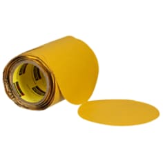 3M Stikit Gold Abrasive Disc Roll, 09317, 320, 6 in (150 mm), No Hole