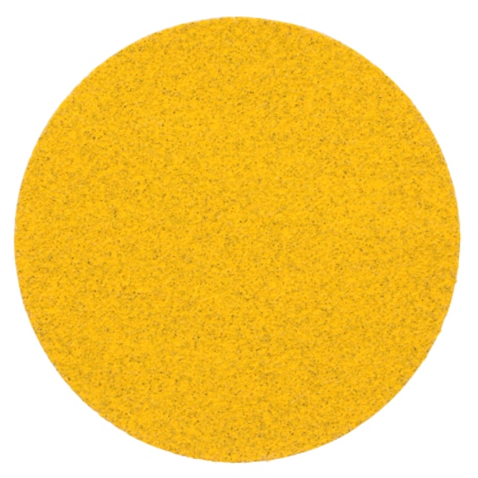 3M™ Hookit™ Gold Abrasive Disc 09210, 80D, 3 in (75 mm), No Hole, 50 Discs/Carton, 4 Cartons/Case