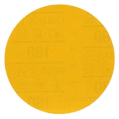 3M Hookit Gold Abrasive Disc, 09234, 180, 5 in (125 mm), No Hole