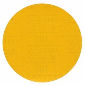 3M™ Hookit Gold Abrasive Disc 09254, 180, 6 in (150 mm), No Hole, 50 Discs/Carton, 4 Cartons/Case image 3M™ Hookit Gold Abrasive Disc 09254, 180, 6 in (150 mm), No Hole, 50 Discs/Carton, 4 Cartons/Caseimage