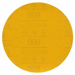 3M™ Hookit Gold Abrasive Disc 09260, 600, 6 in (150 mm), No Hole, 50 Discs/Carton, 4 Cartons/Caseimage