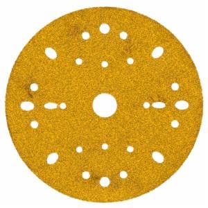 3M™ Hookit Gold Abrasive Disc 09280, 6 in (150 mm), 40D grade, Dust-Free, 50 Discs/Carton, 4 Cartons/Case image 3M™ Hookit Gold Abrasive Disc 09280, 6 in (150 mm), 40D grade, Dust-Free, 50 Discs/Carton, 4 Cartons/Caseimage
