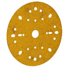 3M Hookit Gold Abrasive Disc 09280, 40D, 6 in (150 mm), Dust-Free