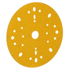 3M Hookit Gold Abrasive Disc 09281, 80D, 6 in (150 mm), Dust-Free