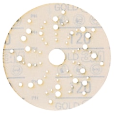 3M Hookit Gold Abrasive Disc 53021, 120, 5 in (125mm),Dust-Free