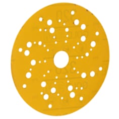 3M Hookit Gold Abrasive Disc 53024, 320, 5 in (125mm), Dust-Free
