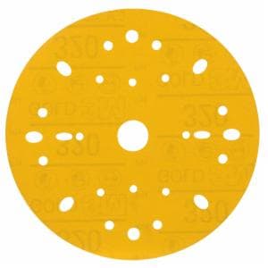 3M™ Hookit Gold Abrasive Disc 09287, 320, 6 in (150 mm), Dust-Free, 100 Discs/Carton, 4 Cartons/Case image 3M™ Hookit Gold Abrasive Disc 09287, 320, 6 in (150 mm), Dust-Free, 100 Discs/Carton, 4 Cartons/Caseimage