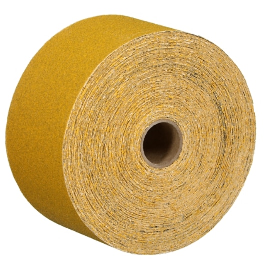 3M™ Stikit™ Gold Sheet Roll 02782, 120, 2-3/4 in x 30 yd (70 mm x 27-1/2 m), 10/Case