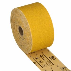 3M™ Stikit Gold Sheet Roll 02781, 80D, 2-3/4 in x 25 yd (70 mm x 23 m), 10/Case image 3M™ Stikit Gold Sheet Roll 02781, 80D, 2-3/4 in x 25 yd (70 mm x 23 m), 10/Caseimage
