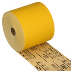 3M Stikit Gold Sheet Roll 02778, 180, 4-1/2 in x 45 yd (115 mm x 23 m), 10/Case