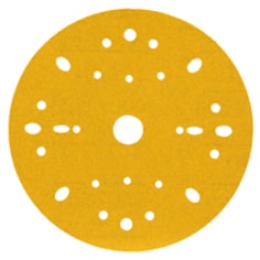 3M Hookit Gold Abrasive Disc 288U, Dust-Free, 6 in, Medium