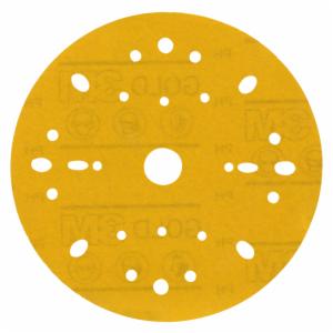 3M™ Hookit Gold Abrasive Disc 09288, 400, 6 in (150 mm), Dust-Free, 100 Discs/Carton, 4 Cartons/Caseimage