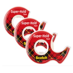 Scotch® Super-Hold Tape 198, 3/4 in x 650 in (19 mm x 16,5 m)