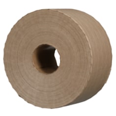 3M Water Activated Paper Tape 6146, Natural, Medium Duty Reinforced, 72 mm x 450 ft, 10/Case