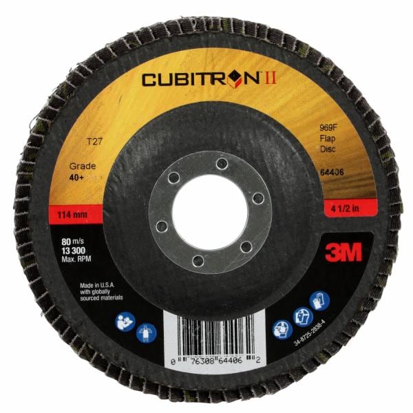 ™ Cubitron II Flap Disc 969F