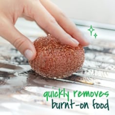 Scotch-Brite® Copper Coated Scrubbers, B+, Secondary Claim