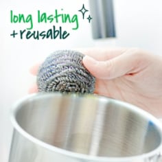Scotch-Brite® Stainless Steel Scrubbers, B+, Durability