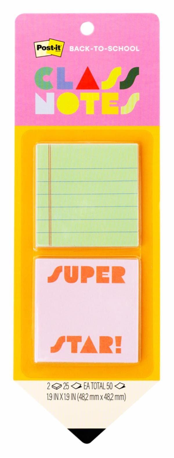 Post-it Class Notes BTS25-CN-1