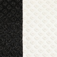 A highly retroreflective 3M Stamark white and black contrast pavement marking tape for use on highways and expressways