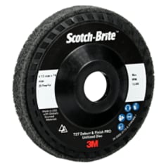 Scotch-Brite Deburr and Finish Pro Unitized Disc, DP-UD, 2S Fine, T27, 4-1/2 in x 7/8 in