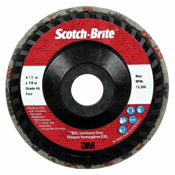 Scotch-Brite EXL Unitized Disc